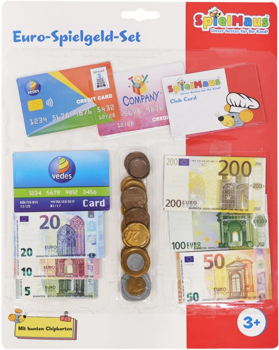 SpielMaus Küche Spielgeld Euro