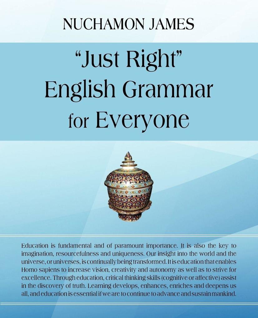 'Just Right' English Grammar for Everyone