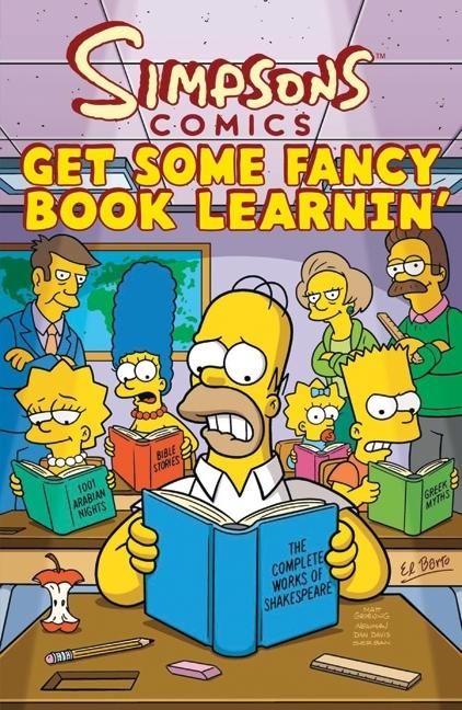 Simpsons Comics Get Some Fancy Book Learnin' - Matt Groening