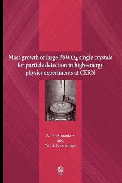 Mass growth of large PbWO4 single crystals for particle detection in high-energy physics experiments at CERN