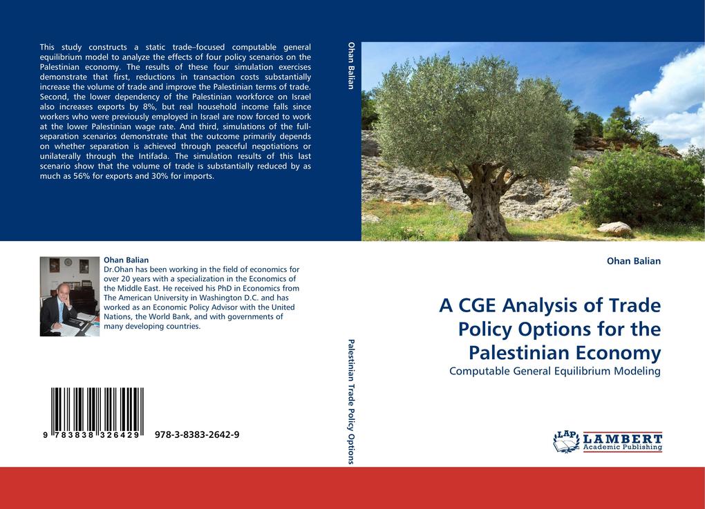 A CGE Analysis of Trade Policy Options for the Palestinian Economy