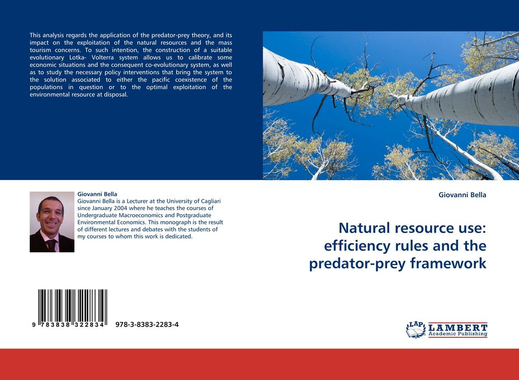 Natural resource use: efficiency rules and the predator-prey framework