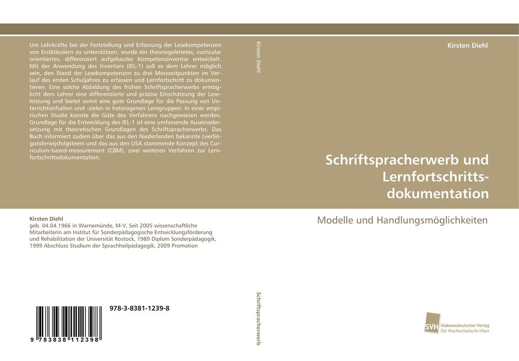 Schriftspracherwerb und Lernfortschritts-dokumentation