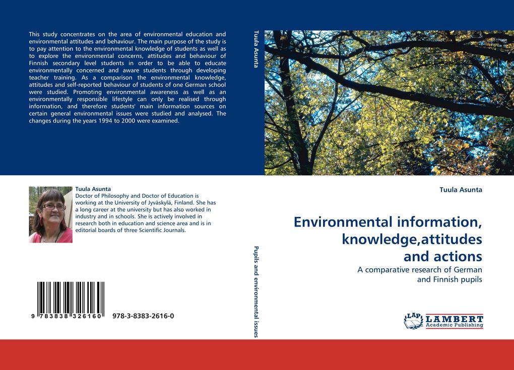 Environmental information knowledgeattitudes and actions