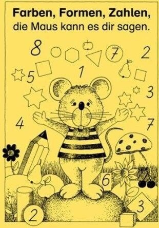 Image of Farben Formen Zahlen die Maus kann es dir sagen