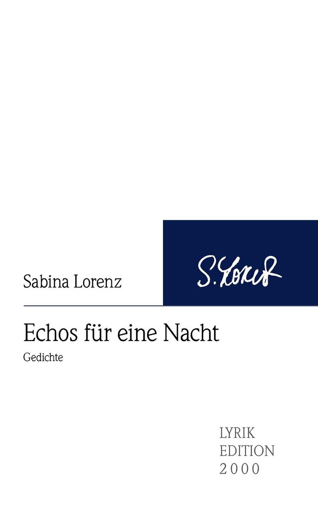 Image of Echos für eine Nacht