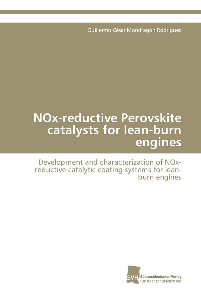 NOx-reductive Perovskite catalysts for lean-burn engines