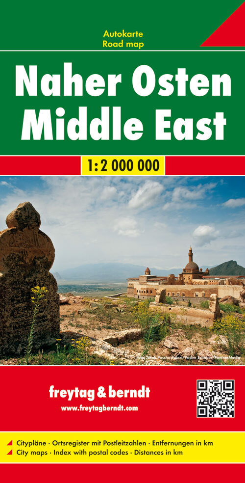 Naher Osten Autokarte 1:2 Mio.