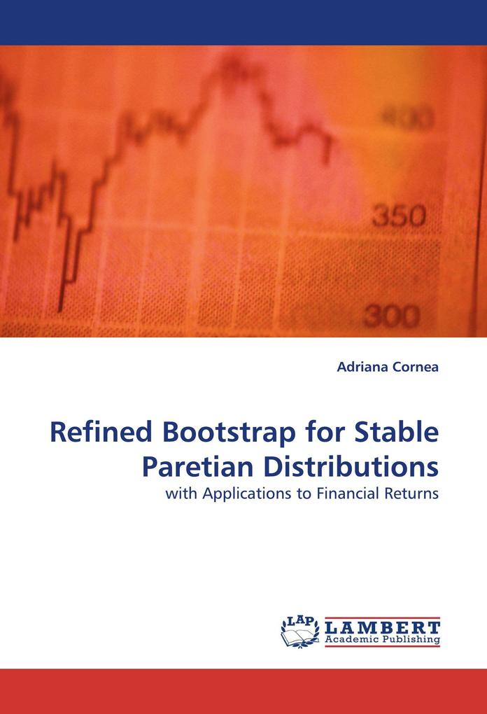 Refined Bootstrap for Stable Paretian Distributions