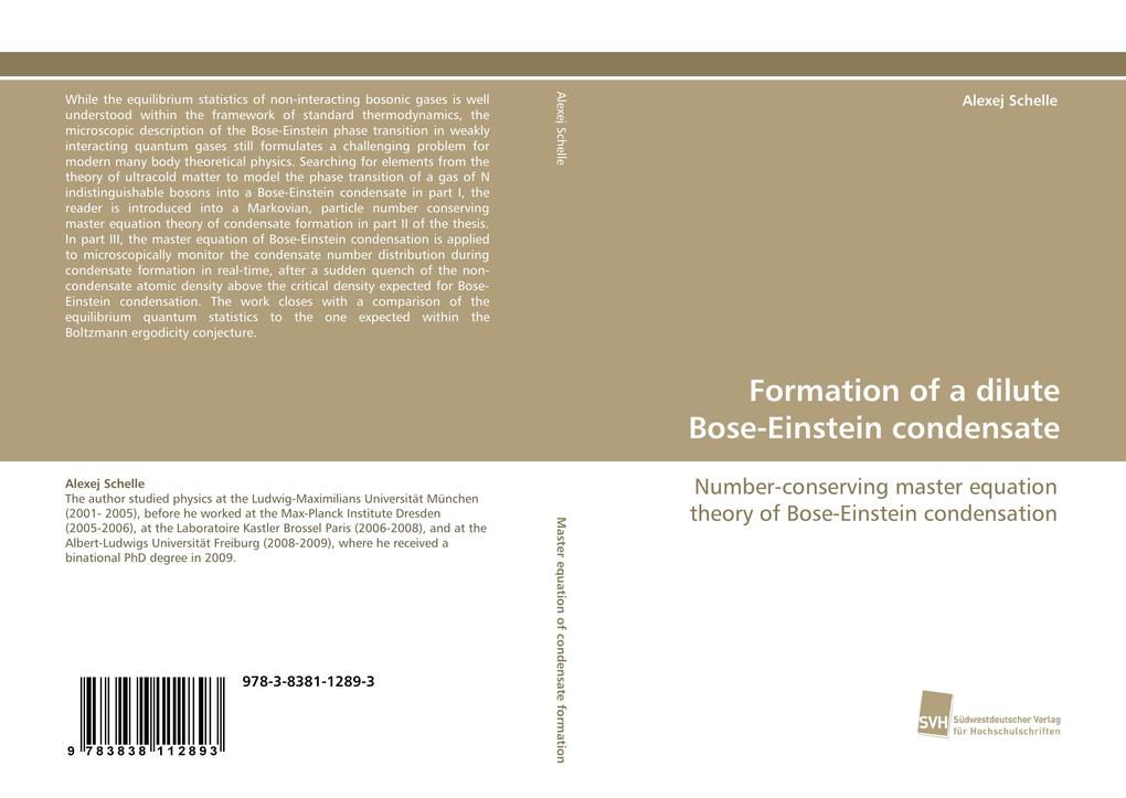 Formation of a dilute Bose-Einstein condensate