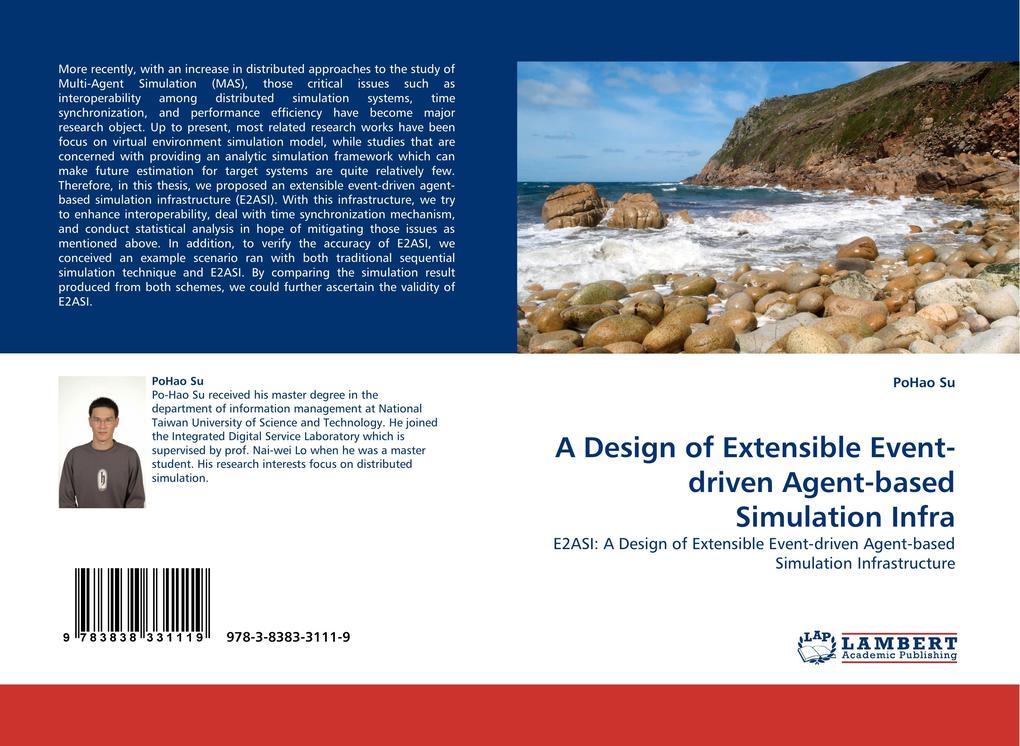 A Design of Extensible Event-driven Agent-based Simulation Infra