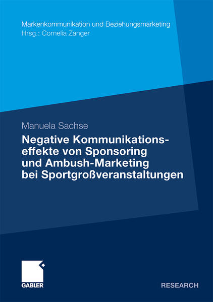 Negative Kommunikationseffekte von Sponsoring und Ambush-Marketing bei Sportgroßveranstaltungen - Manuela Sachse