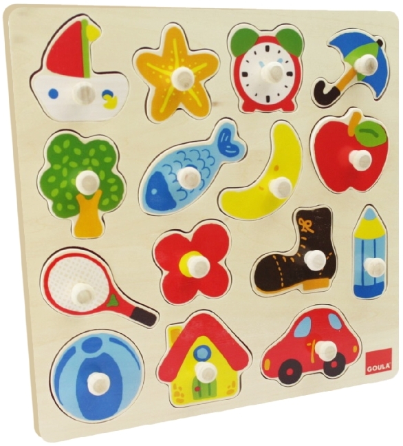 Jumbo Spiele - Holzpuzzle Silhouetten