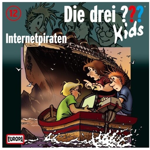 Image of Die drei ??? Kids 12. Internetpiraten (drei Fragezeichen) CD