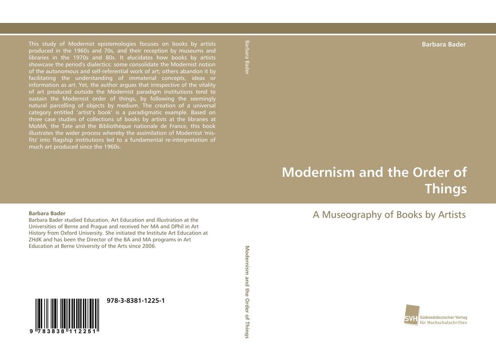 Modernism and the Order of Things