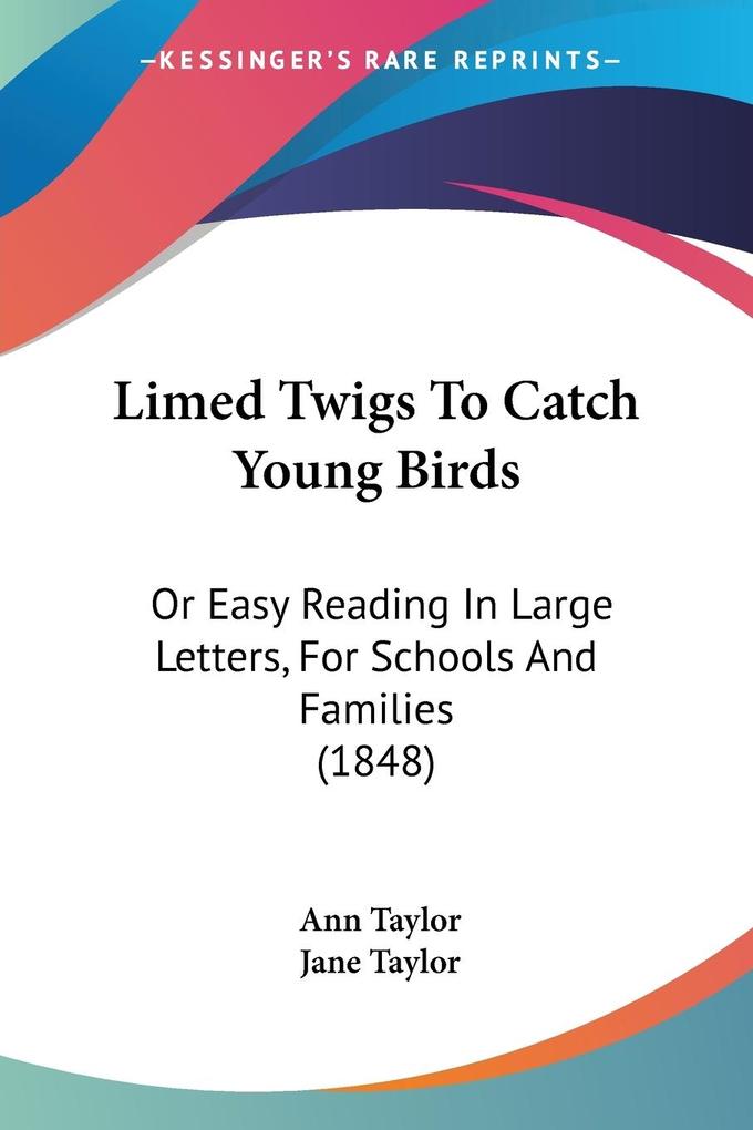 Limed Twigs To Catch Young Birds