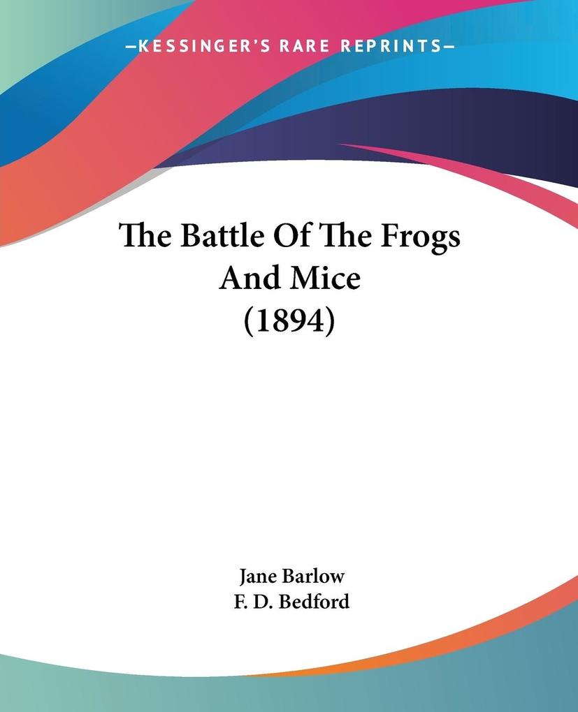 The Battle Of The Frogs And Mice (1894)