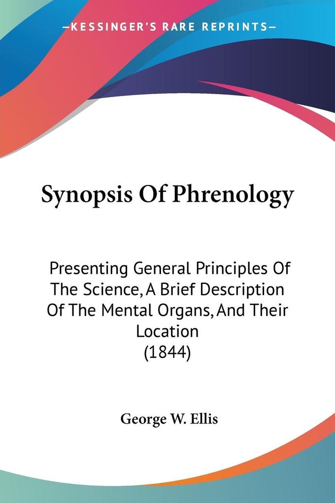 Synopsis Of Phrenology