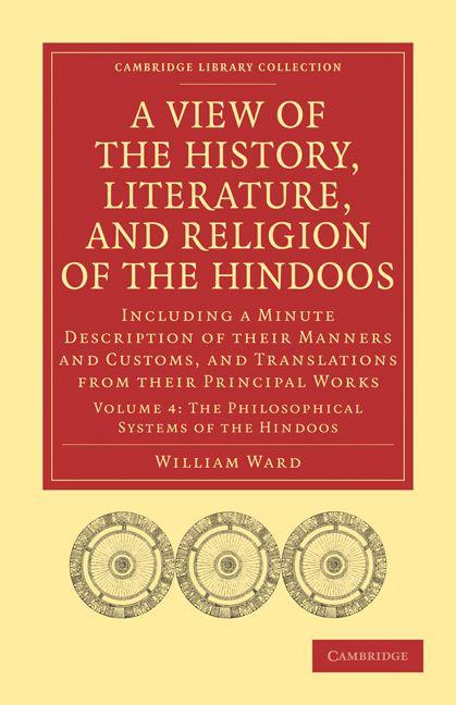A View of the History Literature and Religion of the Hindoos
