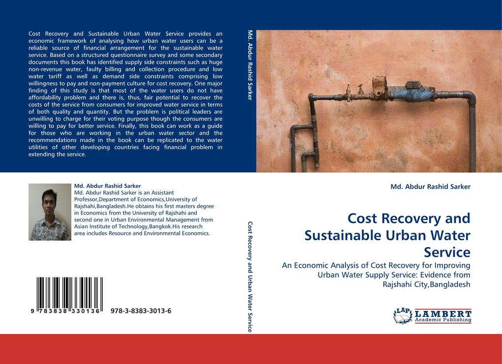 Cost Recovery and Sustainable Urban Water Service
