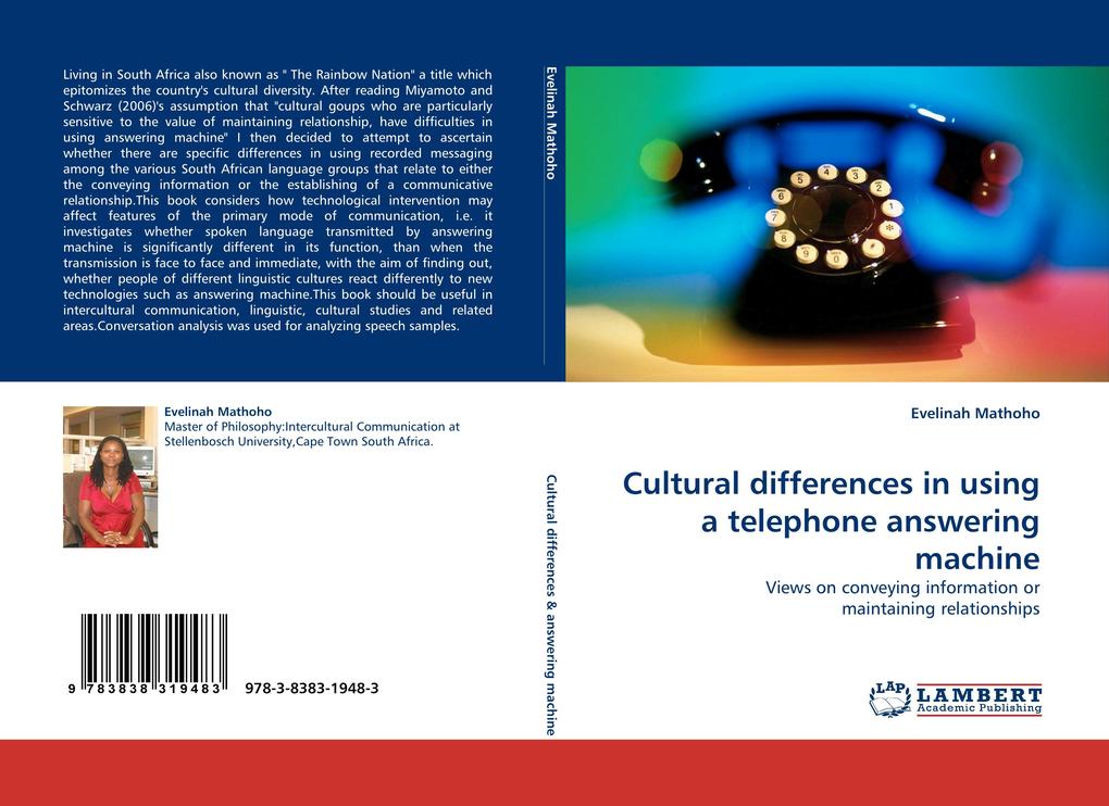 Cultural differences in using a telephone answering machine