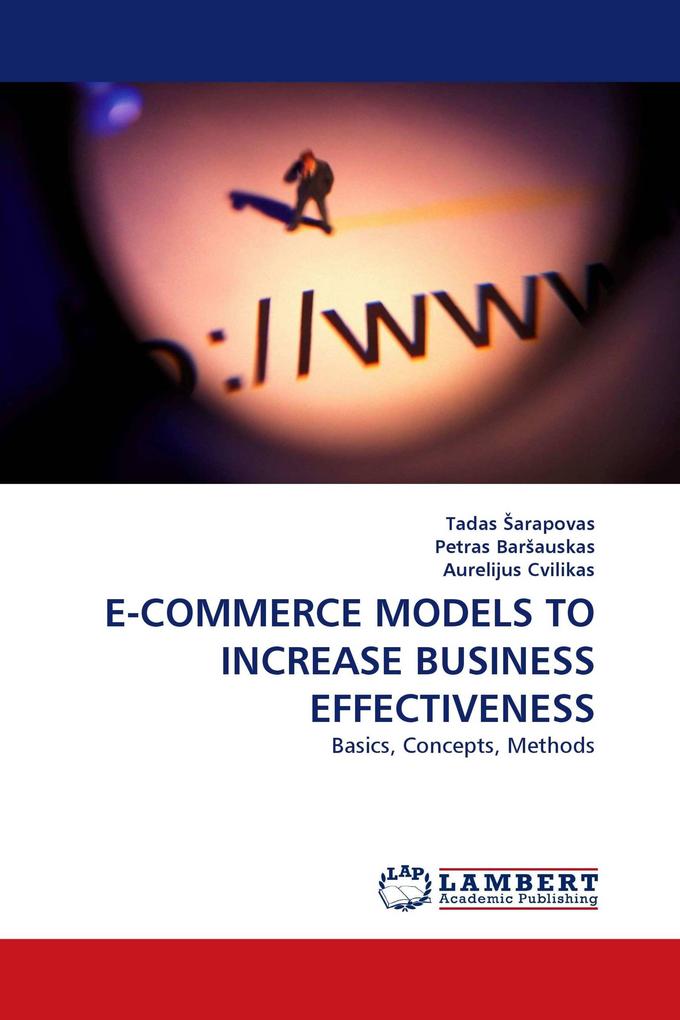 E-COMMERCE MODELS TO INCREASE BUSINESS EFFECTIVENESS