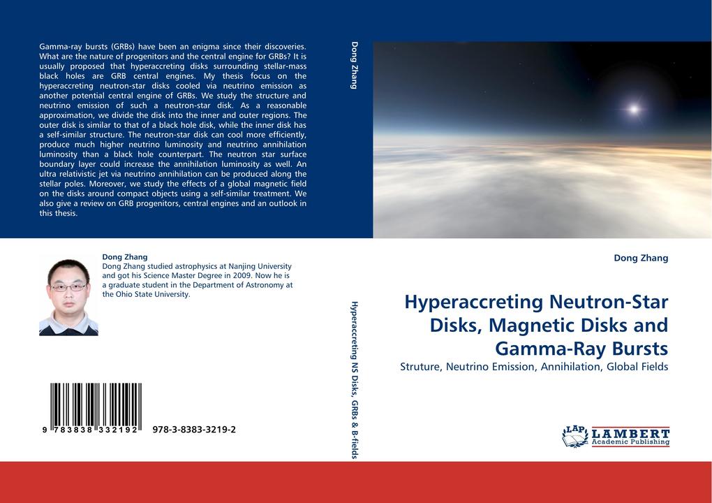 Hyperaccreting Neutron-Star Disks Magnetic Disks and Gamma-Ray Bursts - Dong Zhang