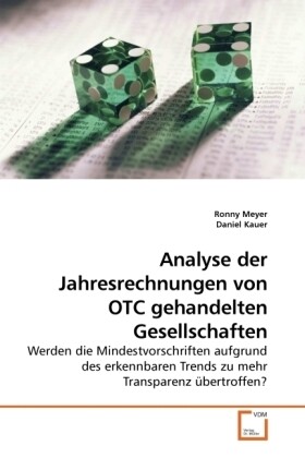 Analyse der Jahresrechnungen von OTC gehandelten Gesellschaften - Ronny Meyer/ Daniel Kauer
