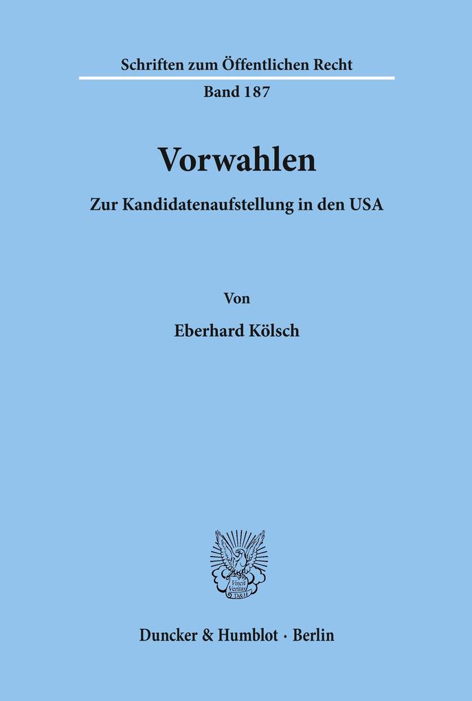 Vorwahlen.