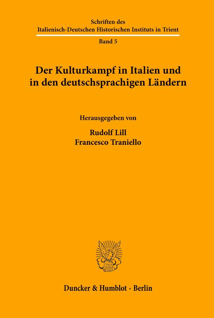 Der Kulturkampf in Italien und in den deutschsprachigen Ländern.