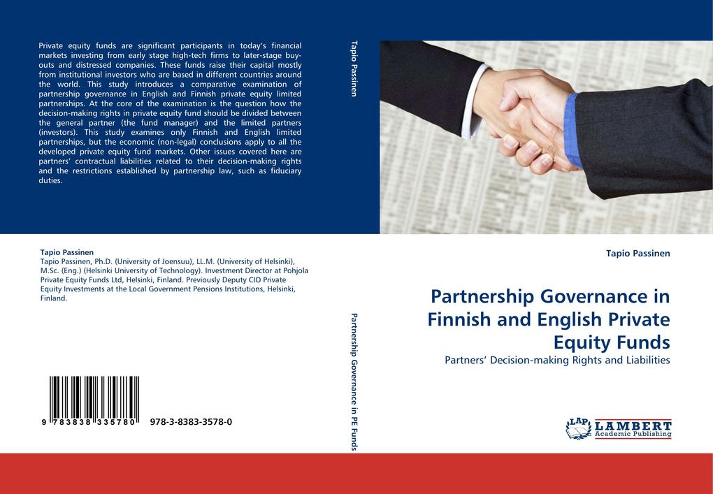 Partnership Governance in Finnish and English Private Equity Funds