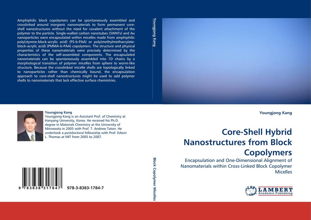 Core-Shell Hybrid Nanostructures from Block Copolymers