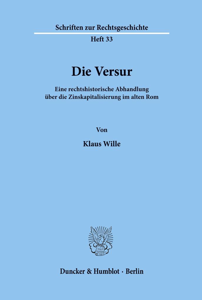 Die Versur.