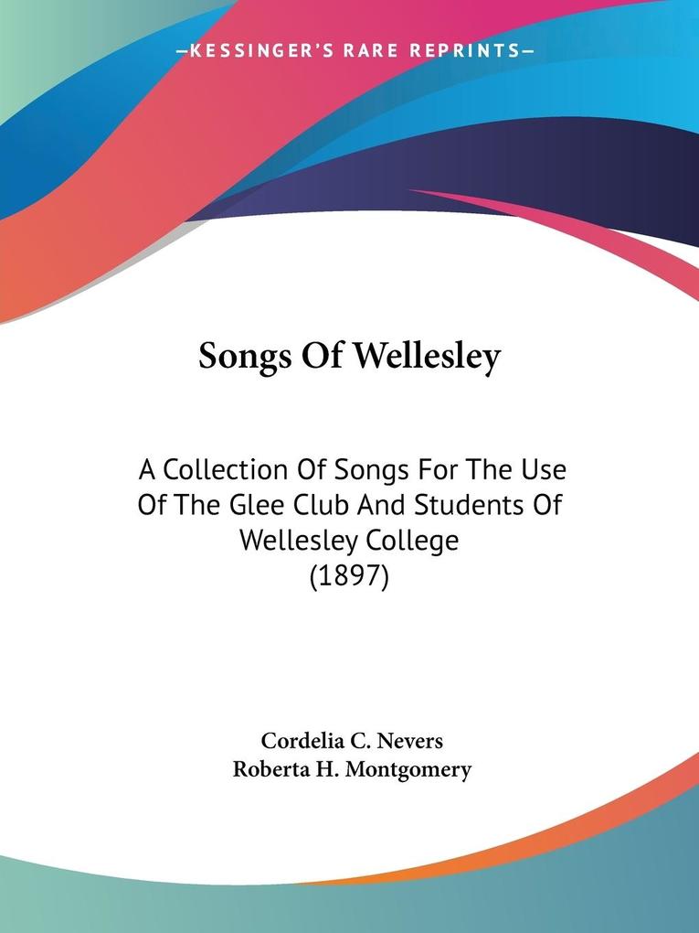 Songs Of Wellesley