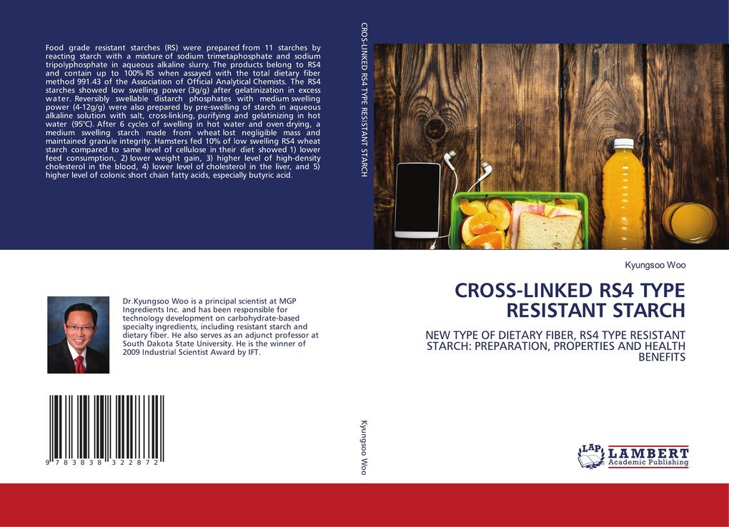 CROSS-LINKED RS4 TYPE RESISTANT STARCH