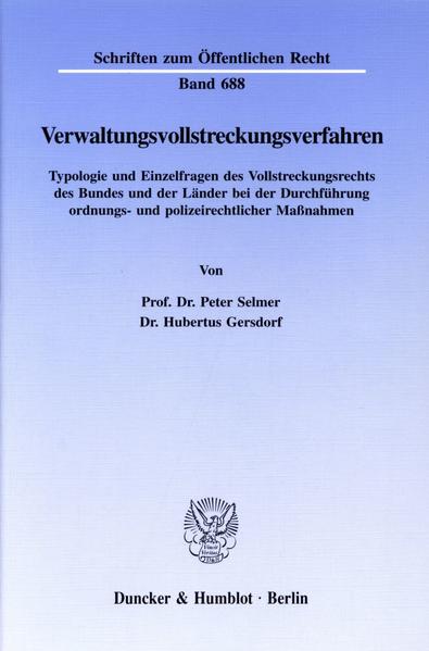 Verwaltungsvollstreckungsverfahren.