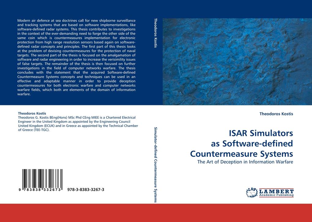 ISAR Simulators as Software-defined Countermeasure Systems - Theodoros Kostis
