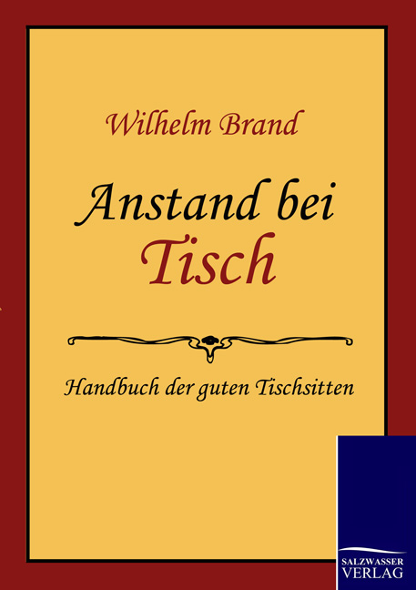 Anstand bei Tisch