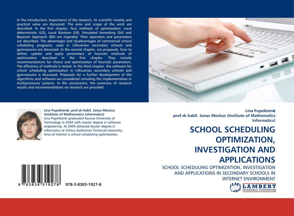 SCHOOL SCHEDULING OPTIMIZATION INVESTIGATION AND APPLICATIONS
