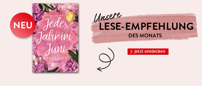 Unsere Lese-Empfehlung des Monats: 