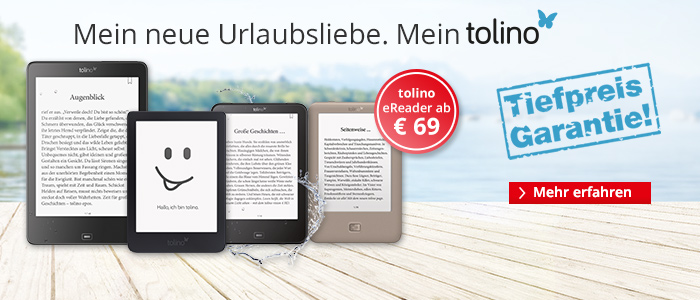 Entdecken Sie die tolino eReader Familie